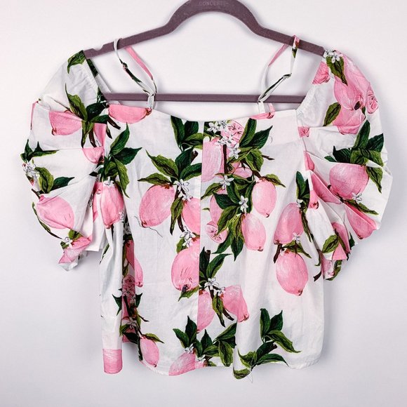 Loveriche NWT Off Shoulder Pink Lemon, Size M - Picture 4 of 4